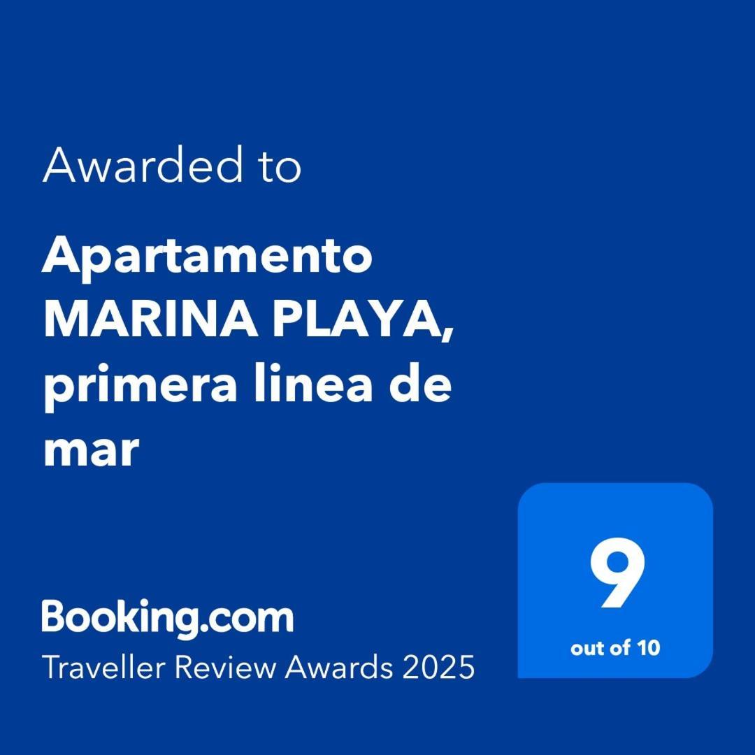 Apartamento Marina Playa, Primera Linea De Mar بلانيس المظهر الخارجي الصورة
